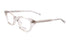 SAUVAGE(サヴァージュ) Lady Jane(レディジェーン)col.Light Grey Crystal 眼鏡 サングラス セルフレーム キャットアイシェイプ クリアフレーム 側面画像