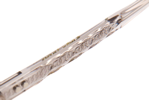 SAUVAGE(サヴァージュ) Lady Jane(レディジェーン)col.Light Grey Crystal 眼鏡 サングラス セルフレーム キャットアイシェイプ クリアフレーム テンプルディテール