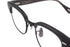 YUICHI TOYAMA.(ユウイチトヤマ) U-151 OMA col.04 Charcoal Gray Matt Black サーモント ブロウ 眼鏡 サングラス コンビネーションフレーム ブリッジ
