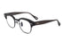 YUICHI TOYAMA.(ユウイチトヤマ) U-151 OMA col.04 Charcoal Gray Matt Black サーモント ブロウ 眼鏡 サングラス コンビネーションフレーム 側面画像