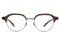 YUICHI TOYAMA.(ユウイチトヤマ) U-184 DUD col.03 サーモント 眼鏡 正面カット