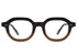 YUICHI TOYAMA.(ユウイチトヤマ) U-185 BRS col.04 fade brown/white gold 正面 物撮り