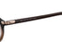 YUICHI TOYAMA.(ユウイチトヤマ) U-185 BRS col.04 fade brown/white gold テンプル 内側