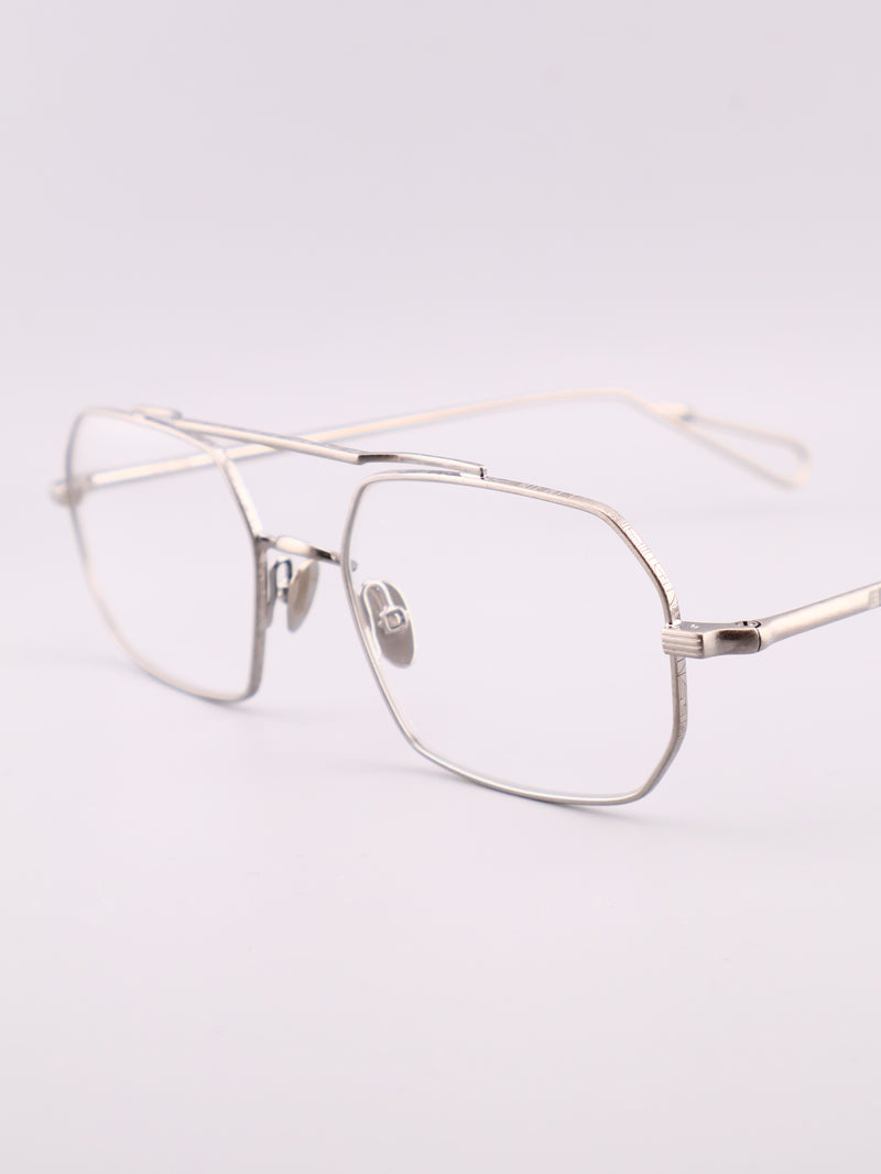 AHLEM（アーレム） Clovis col.White Gold 眼鏡
Eyeglasses
2026SS
Metal Frame（メタルフレーム）
double bridge（ダブルブリッジ）