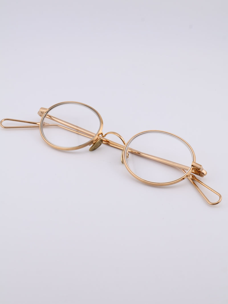 AHLEM（アーレム） Paris 04（Limited） col.Champagne/White Gold 眼鏡
Eyeglasses
Oval Shape（オーバルシェイプ）
Metal Frame（メタルフレーム）
double rim（ダブルリム）