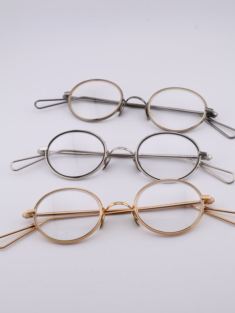 AHLEM（アーレム） Paris 04（Limited） 眼鏡
Eyeglasses
Oval Shape（オーバルシェイプ）
Metal Frame（メタルフレーム）
double rim（ダブルリム）