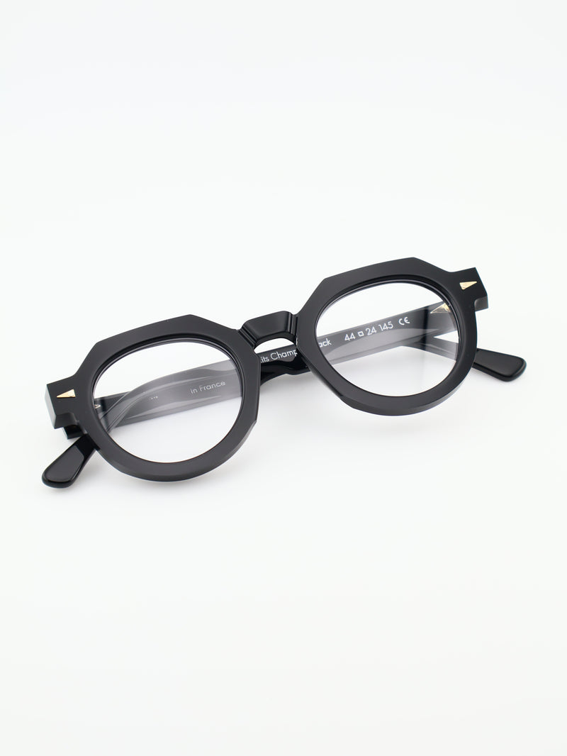 AHLEM（アーレム） Petits Champs col.Black 眼鏡
Eyeglasses
Acetate Frame（セルフレーム）
Crown Panto（クラウンパントゥシェイプ）